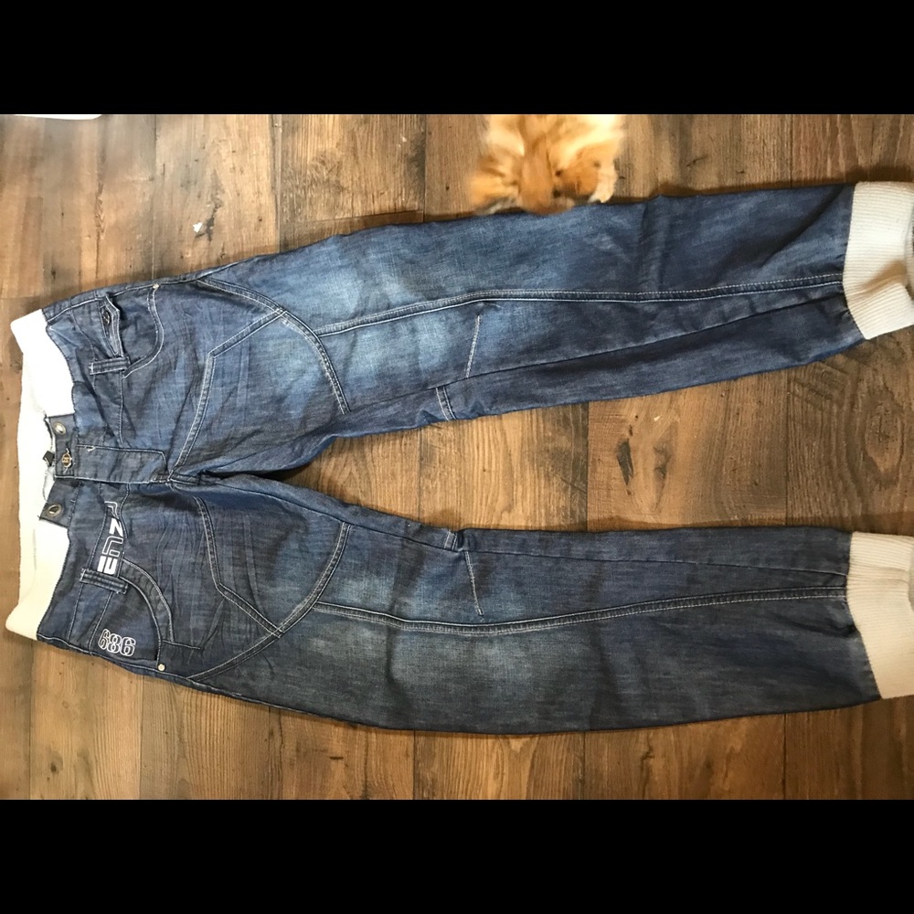 HARD DENIM JEAN JOGGERS